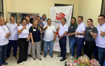 Club Rotario de Ibagué visita Banco de Alimentos para conocer programa nutricional a base de soya