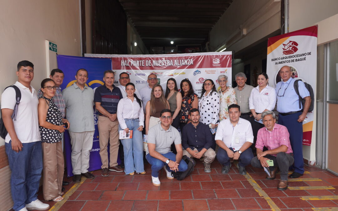 Banco de Alimentos y Cámara de Comercio de Ibagué convocan al empresariado para ampliar impacto social